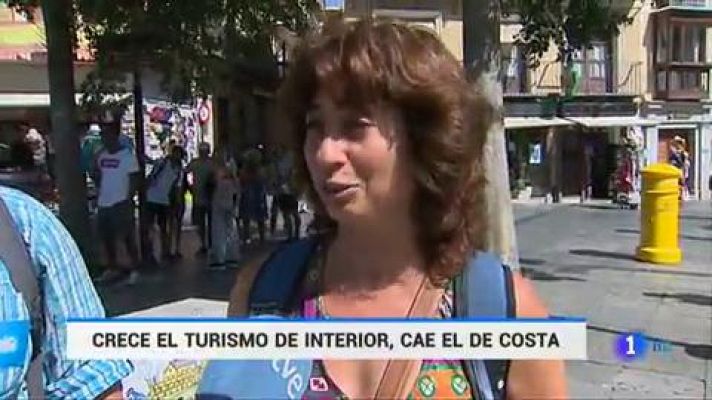 Telediario 1 - El sector turístico prevé un verano similar al de 2018