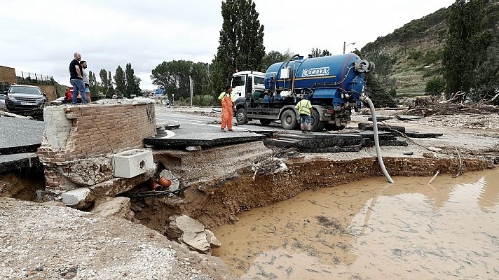 Declaran zona catastrófica los municipios navarros inundados