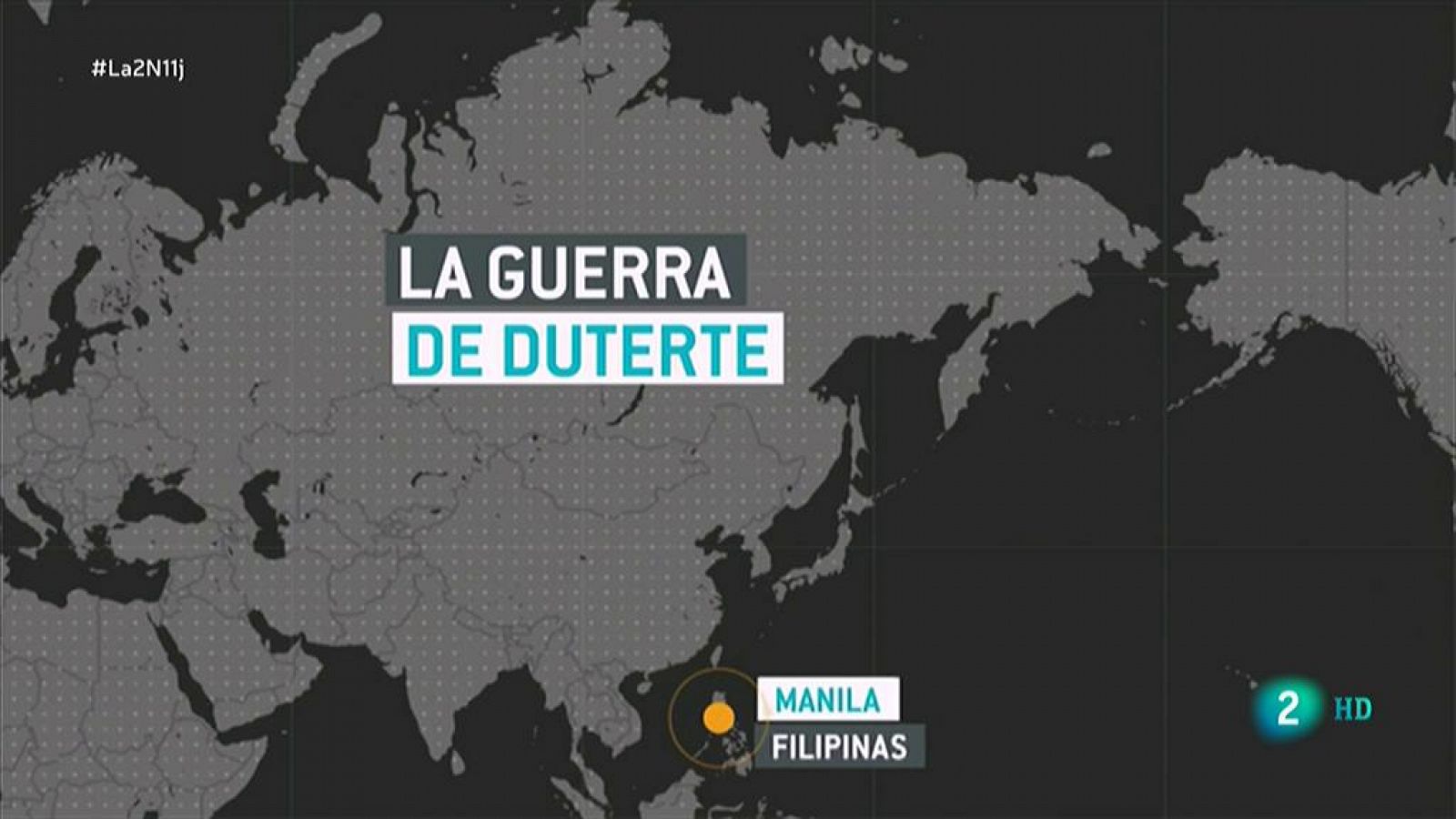 La guerra del presidente de Filipinas