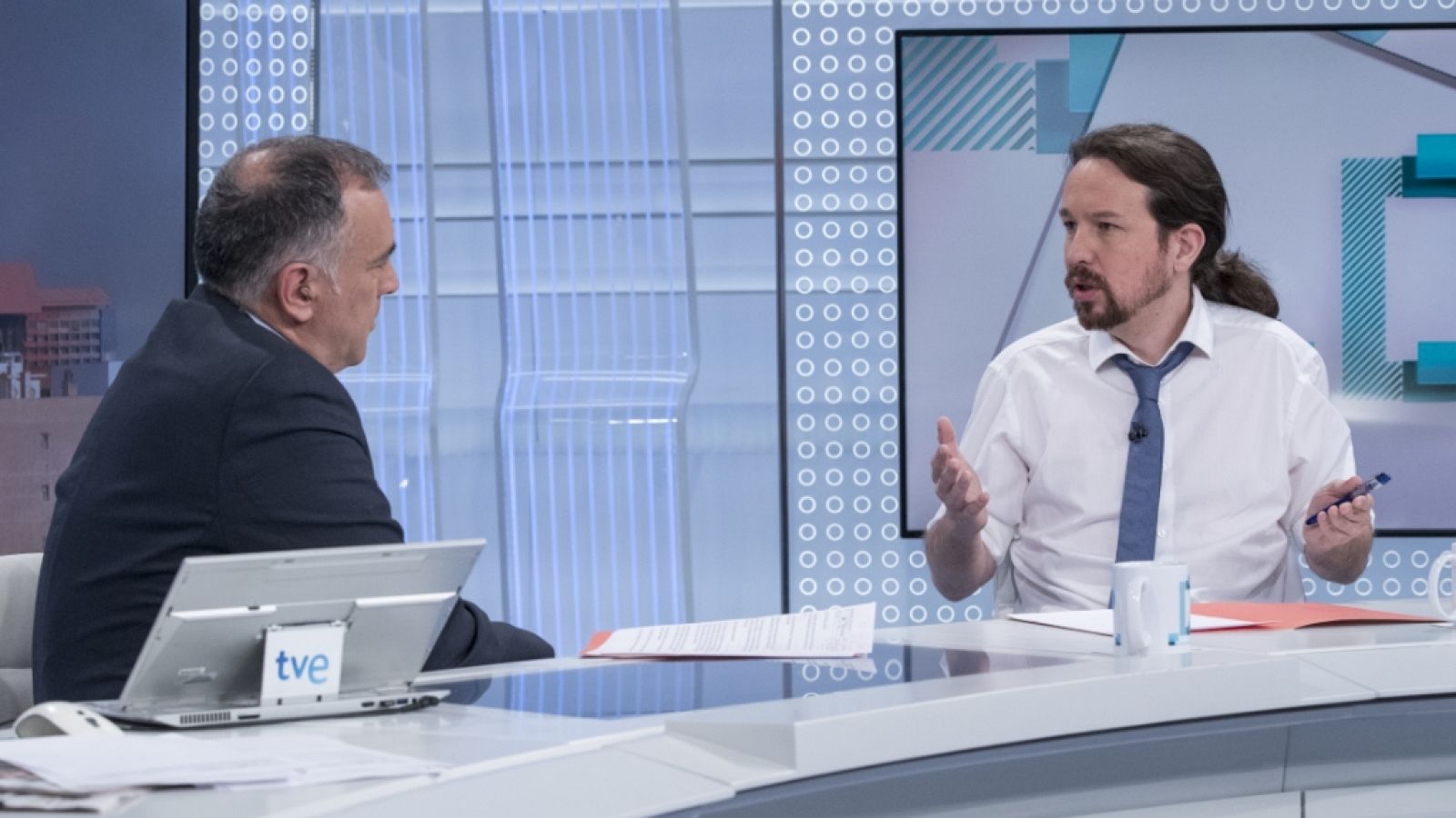 Los desayunos de TVE - Pablo Iglesias, secretario general de Podemos - ver ahora