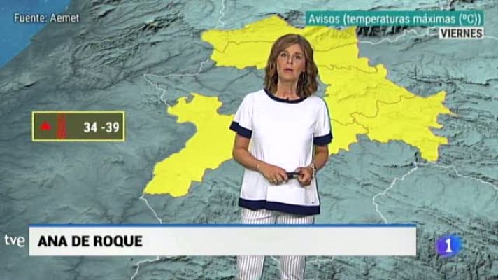 El Tiempo en Extremadura - 12/07/19