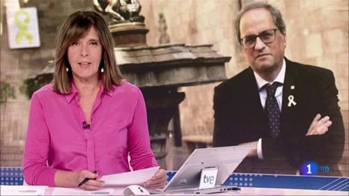 El TSJC sienta a Torra en el banquillo por desobediencia por no retirar los lazos amarillos de los edificios de la Generalitat