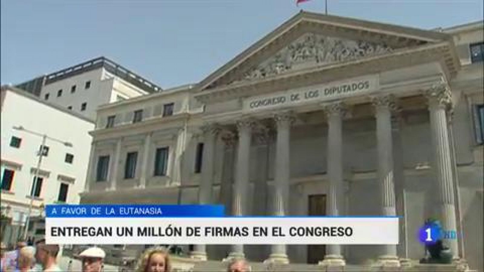 Entregan en el Congreso un millón de firmas a favor de despenalizar la eutanasia