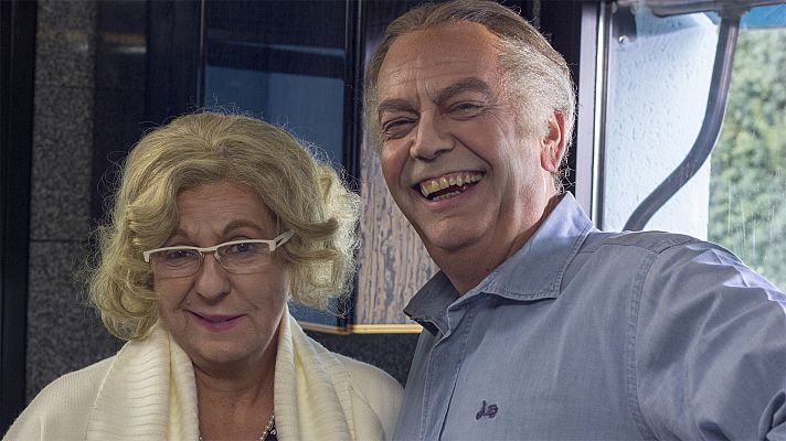 Bertín Osborne y Manuela Carmena