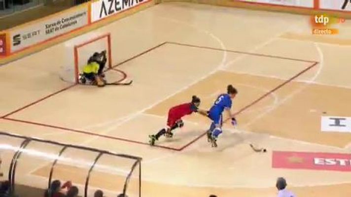 Mundial hockey patines: España gana a Italia en la prórroga para meterse en la final