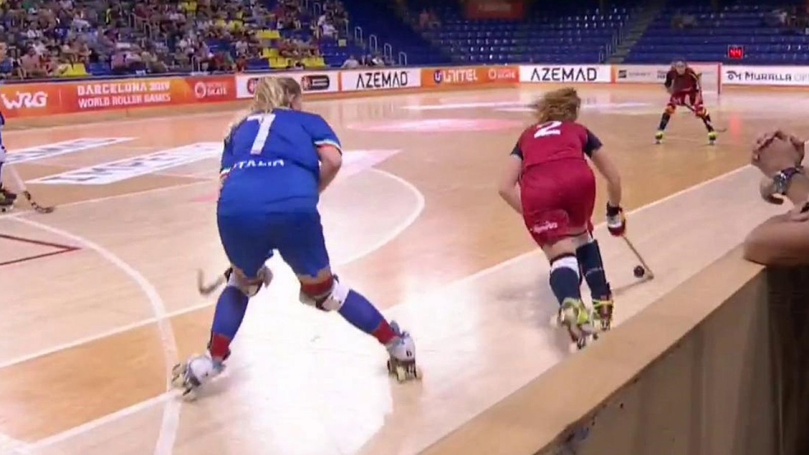 Hockey sobre patines - World Roller Games. Semifinal femenina: Italia - España