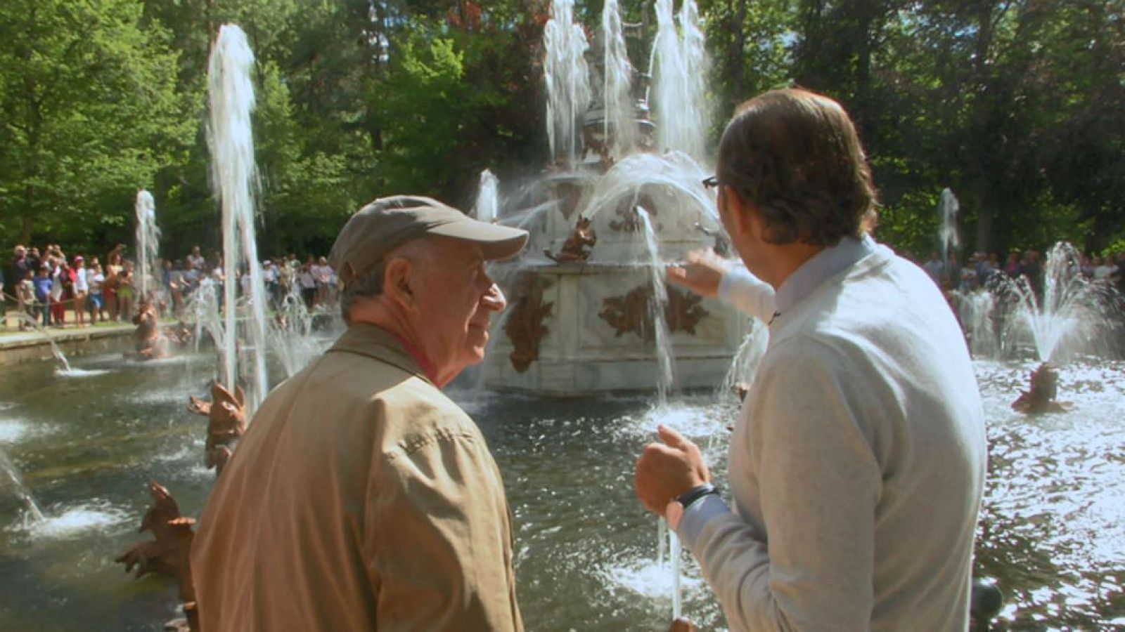 Peridis en la Granja de San Ildefonso