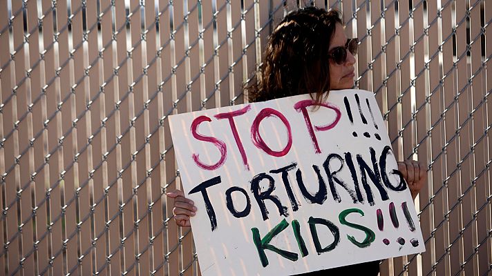 Telediario 1 - "Me quitaron de las manos a mi hijo y no pude hacer nada"