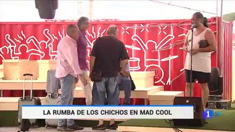 Los Chichos actúan durante la segunda jornada del Mad Cool