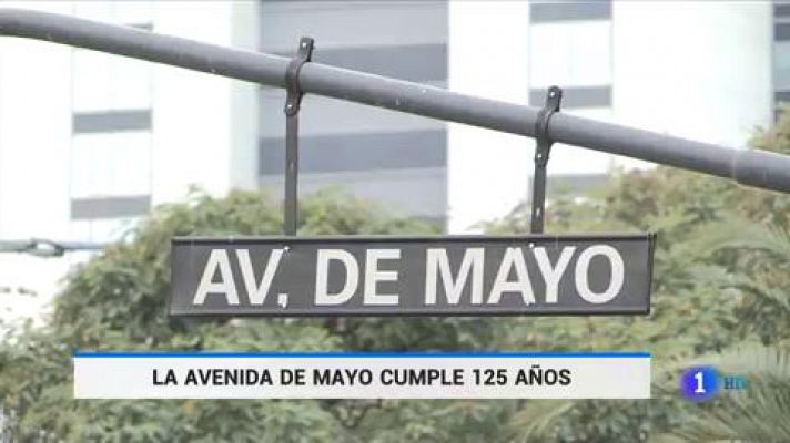 La Avenida de Mayo de Buenos Aires cumple 125 años