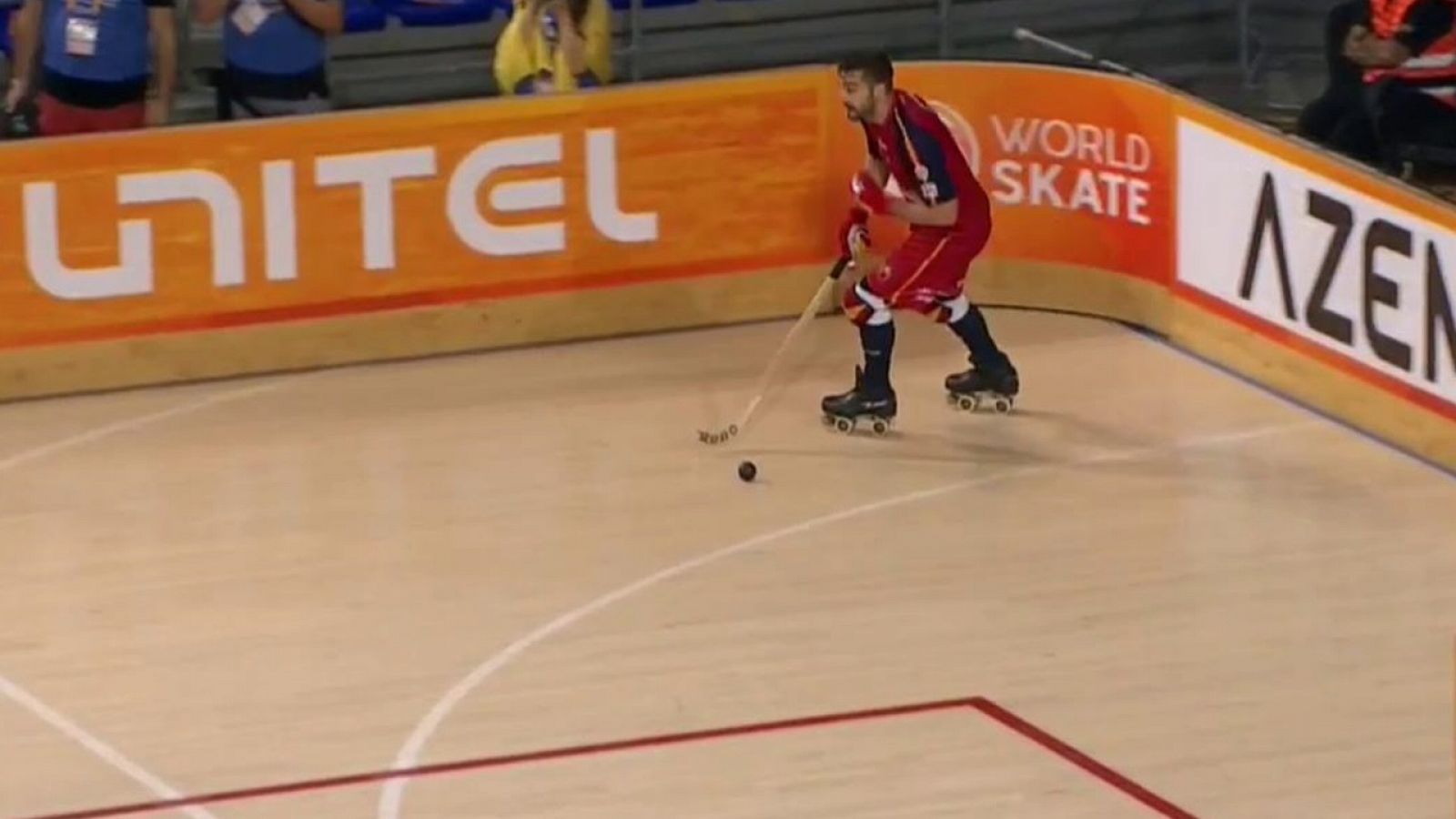 Hockey sobre patines - World Roller Games. Semifinal masculina: España - Portugal