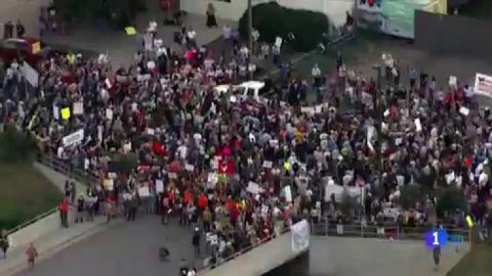 Protestas en EE.UU. contra los centros de detención de inmigrantes tras anunciar Trump redadas masiva