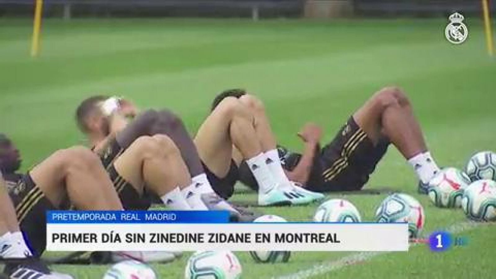 El Real Madrid sigue con su puesta a punto sin Zidane -RTVE.es | Ver