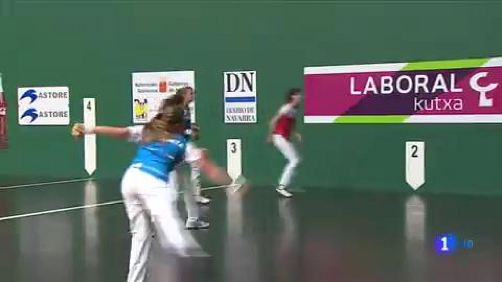 El deporte femenino sigue dando pasos firmes, esta vez en el Torneo San Fermín de Pelota -RTVE.es