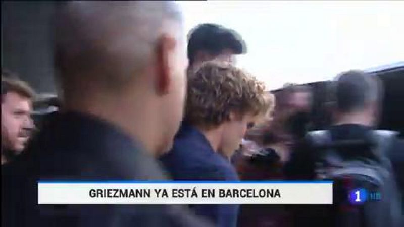 Griezmann ya posa de azulgrana