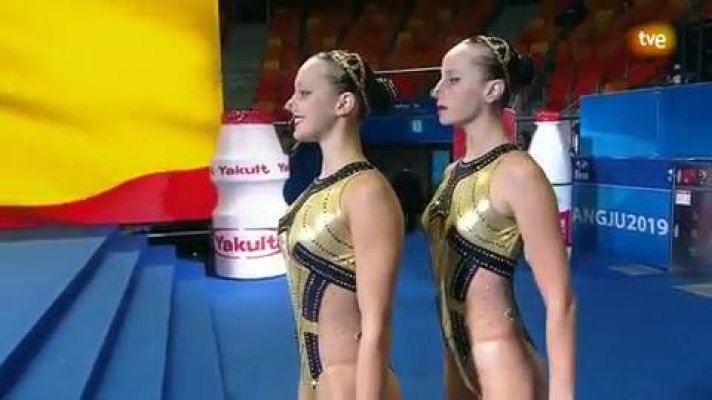  - Mundial Gwangju | Ramírez y Saldaña, séptimas en la final de dúo técnico