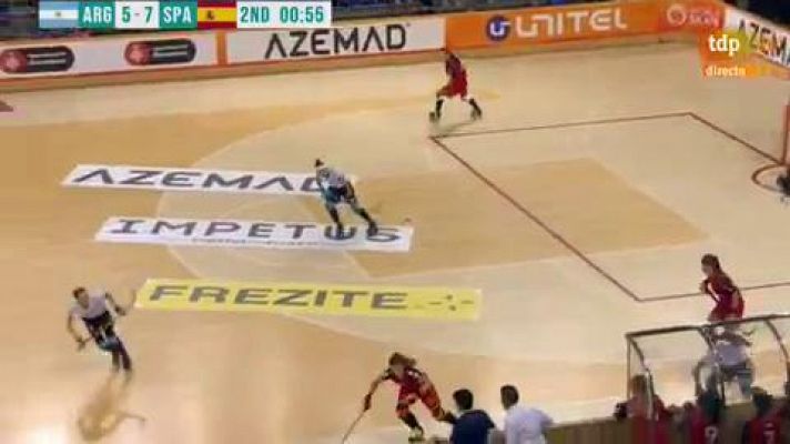 Mundial hockey patines: España se proclama heptacampeona del mundo ante Argentina (5-8)