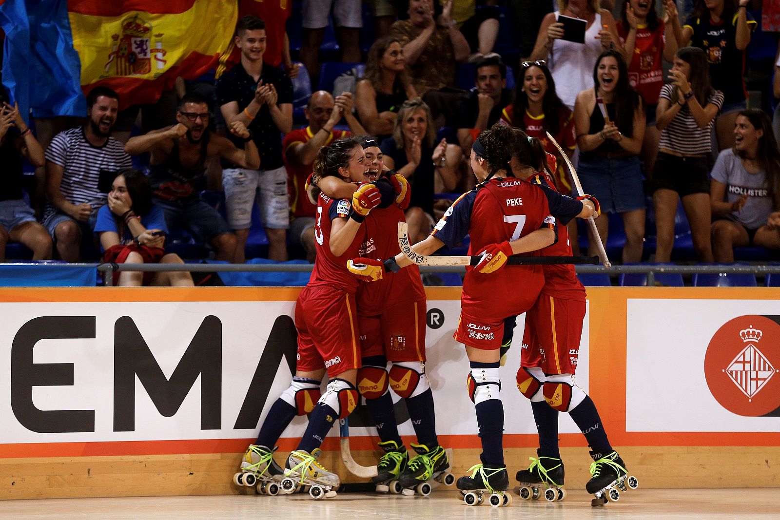 Mundial hockey patines: España se proclama heptacampeona del mundo ante Argentina (5-8)