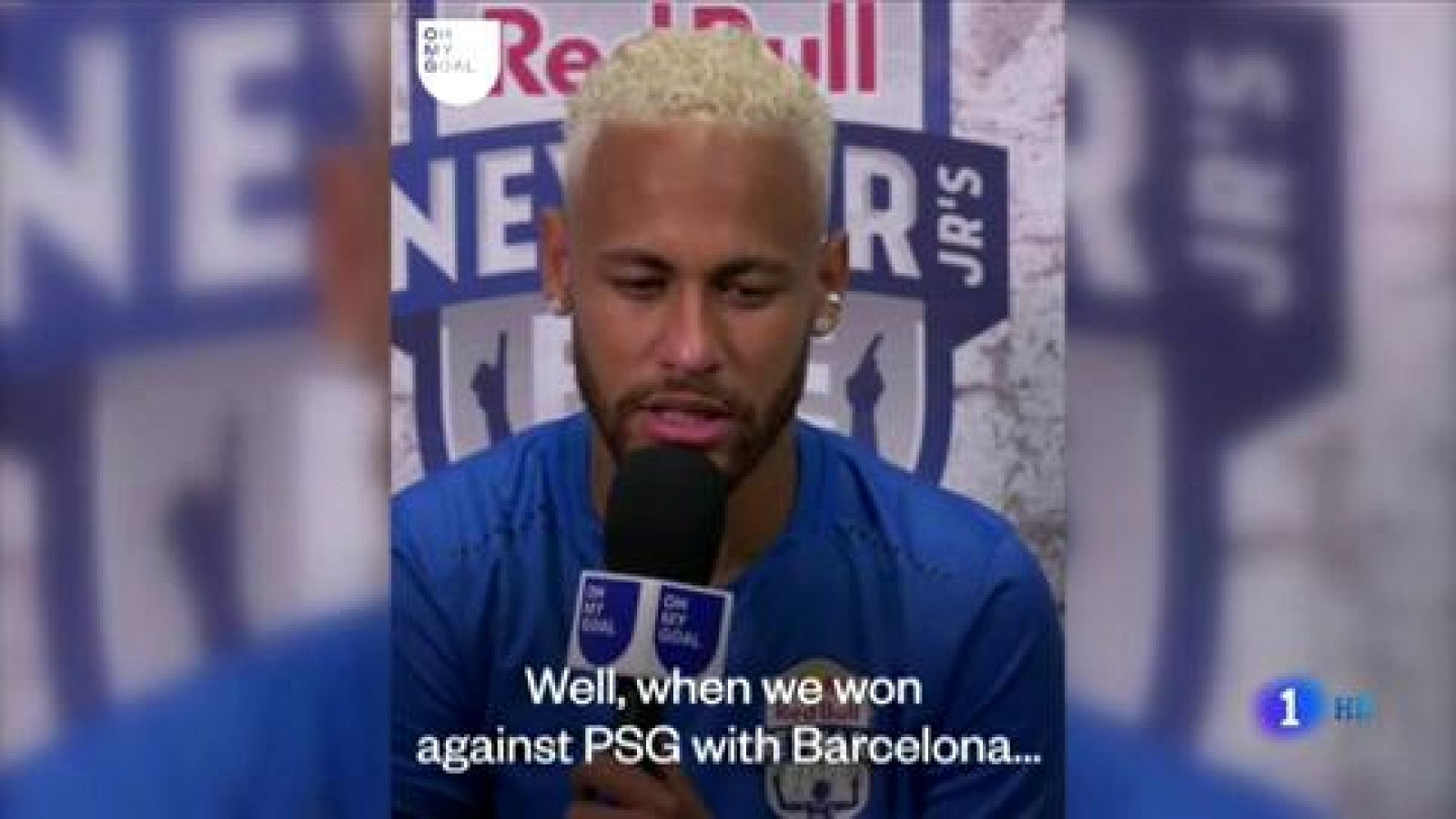 Neymar: "Mi mejor recuerdo es la remontada con el Barça el PSG" -RTVE.es | Ver