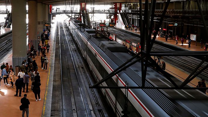 Normalidad en las primeras horas de la huelga en Renfe