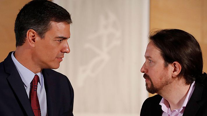 Informativo 24h - Sánchez acusa a Iglesias de "romper" las negociaciones tras promover una "consulta trucada"