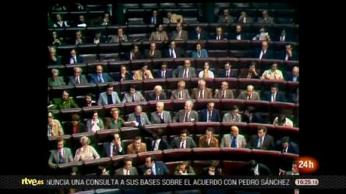 Parlamento - La primera votación electrónica del Congreso: 1977