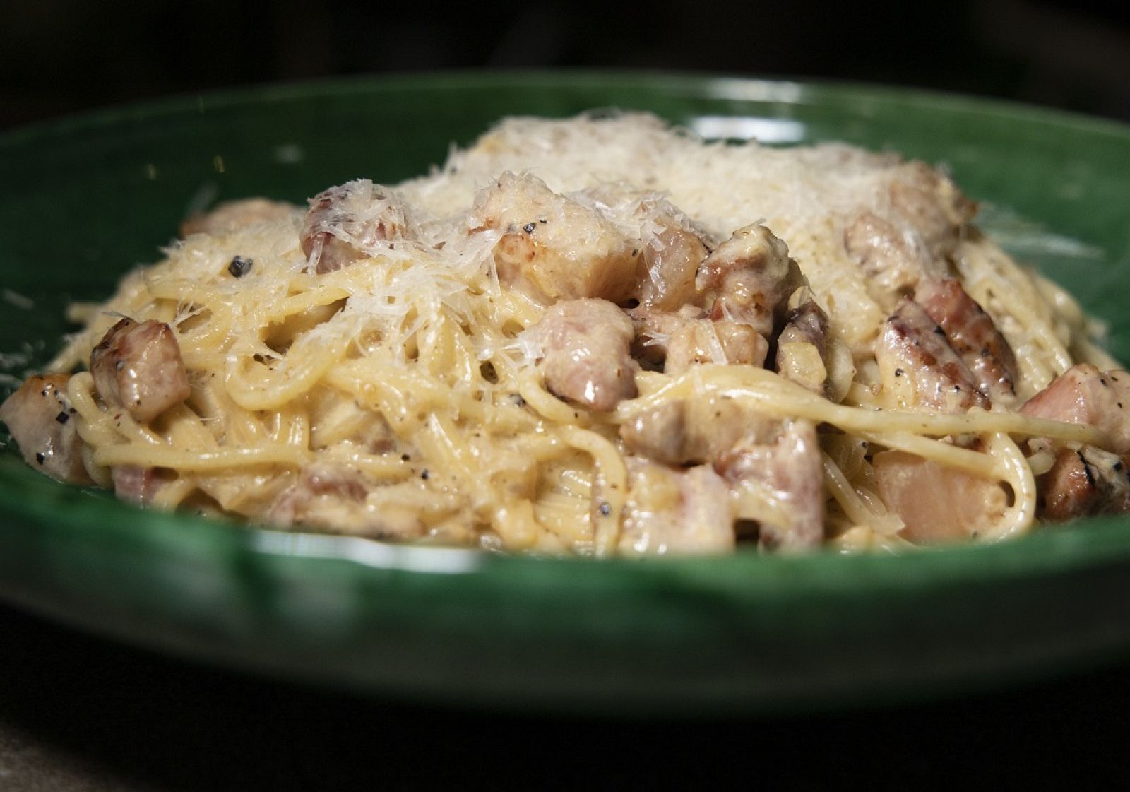 "Pasta carbonara" de Dani García