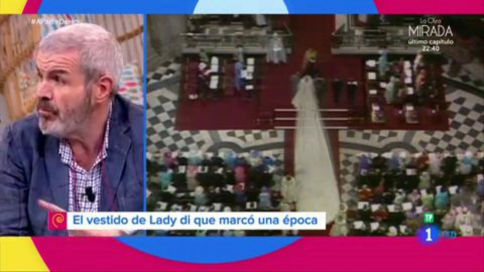 Lorenzo Caprile opina sobre el traje de novia de Diana de Gales