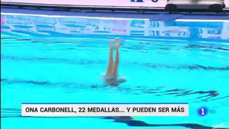 Mundial Natacin 2019: Ona Carbonell se convierte en la mujer con ms medallas de la historia de los Mundiales | Ver