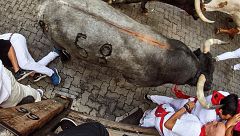 Los encierros de los Sanfermines de 2019 dejan nueve heridos por asta de toro