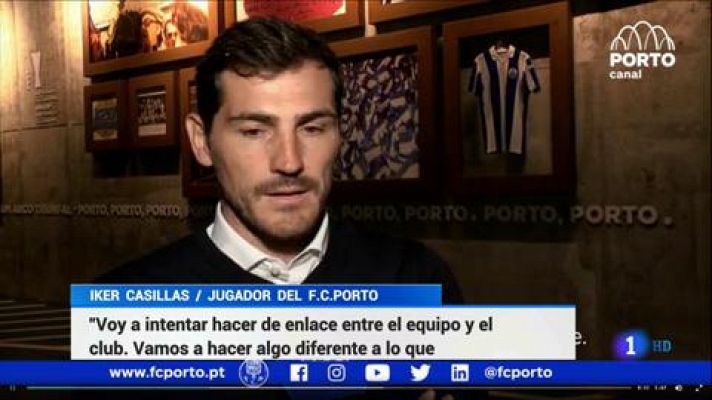 Casillas deja la portería y entra en el cuerpo técnico del Oporto