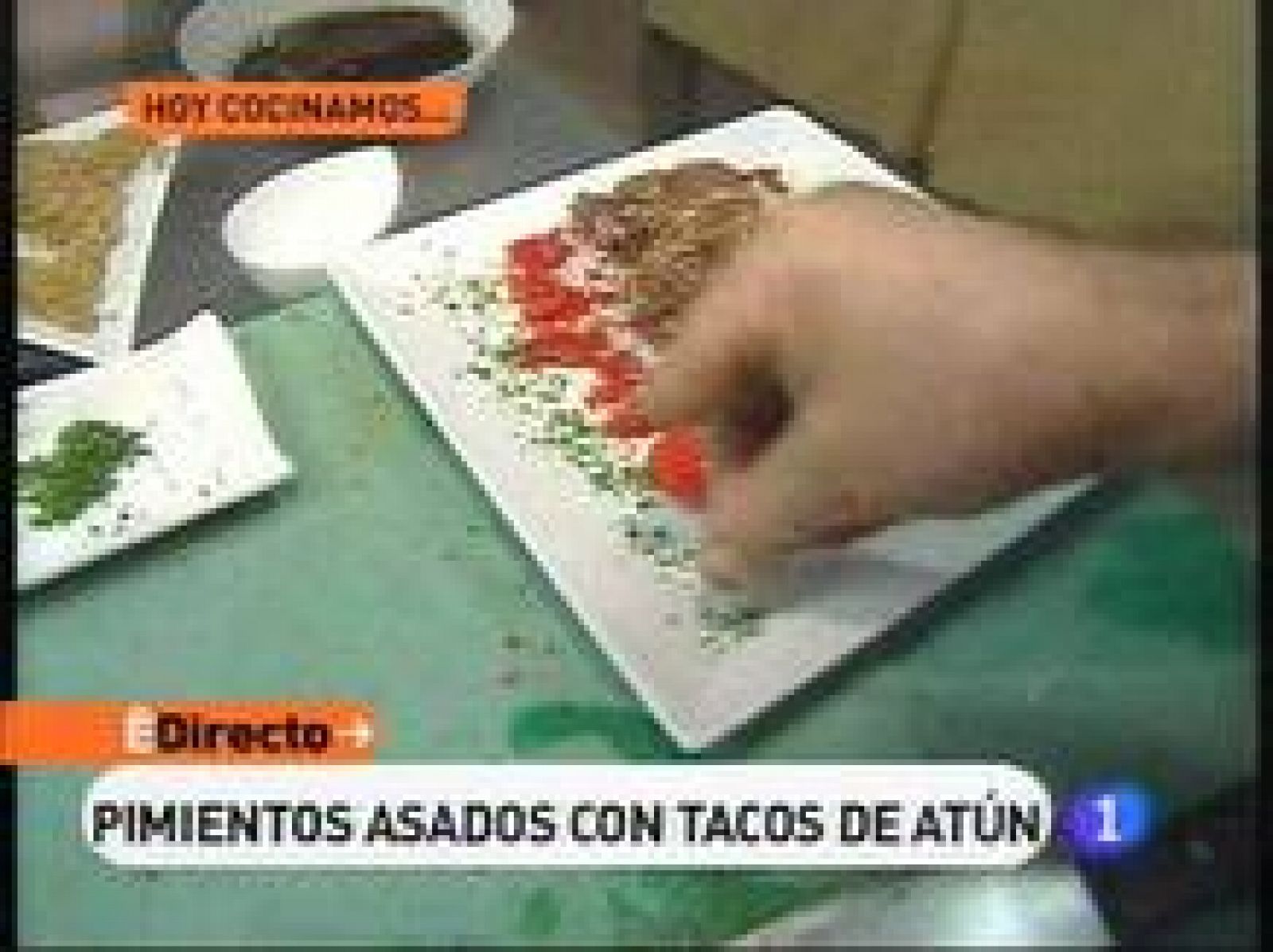 España Directo - Pimientos asados con tacos de atún - RTVE Cocina | Ver