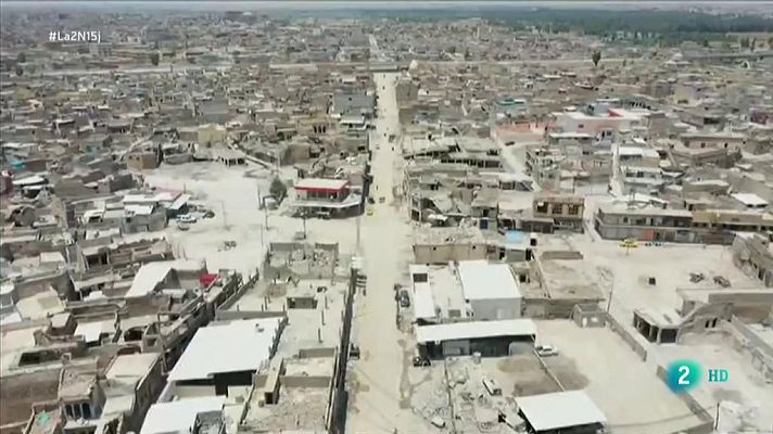 La ciudad de Mosul destrozada