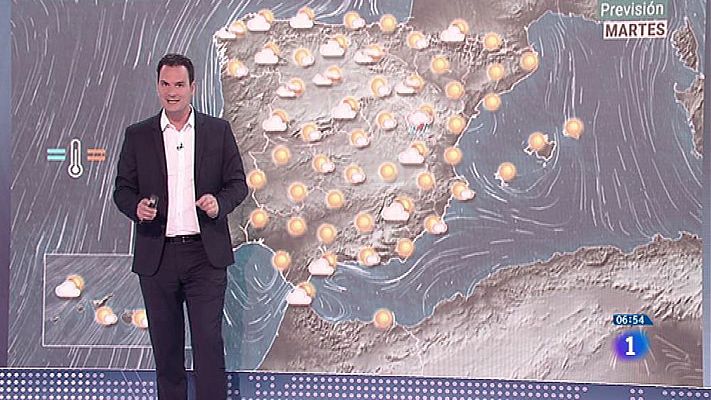 El tiempo - Temperaturas de 38 grados en los valles del Tajo, Guadiana y Guadalquivir