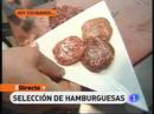 Selección de hamburguesas