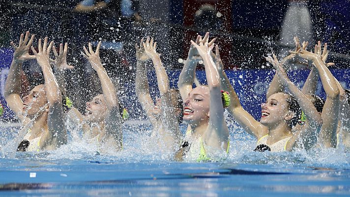 Natación artística: Final técnica por Equipos