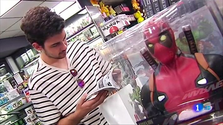 Telediario 1 - Nostromo Sevilla está nominada a la mejor tienda de cómics del mundo en los Premios Eisner