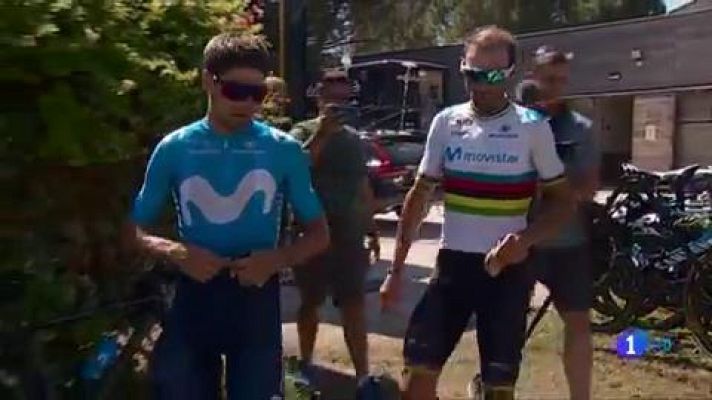 Telediario 1 - Tour 2019: Landa: "Es otro golpe duro que toma remontar"