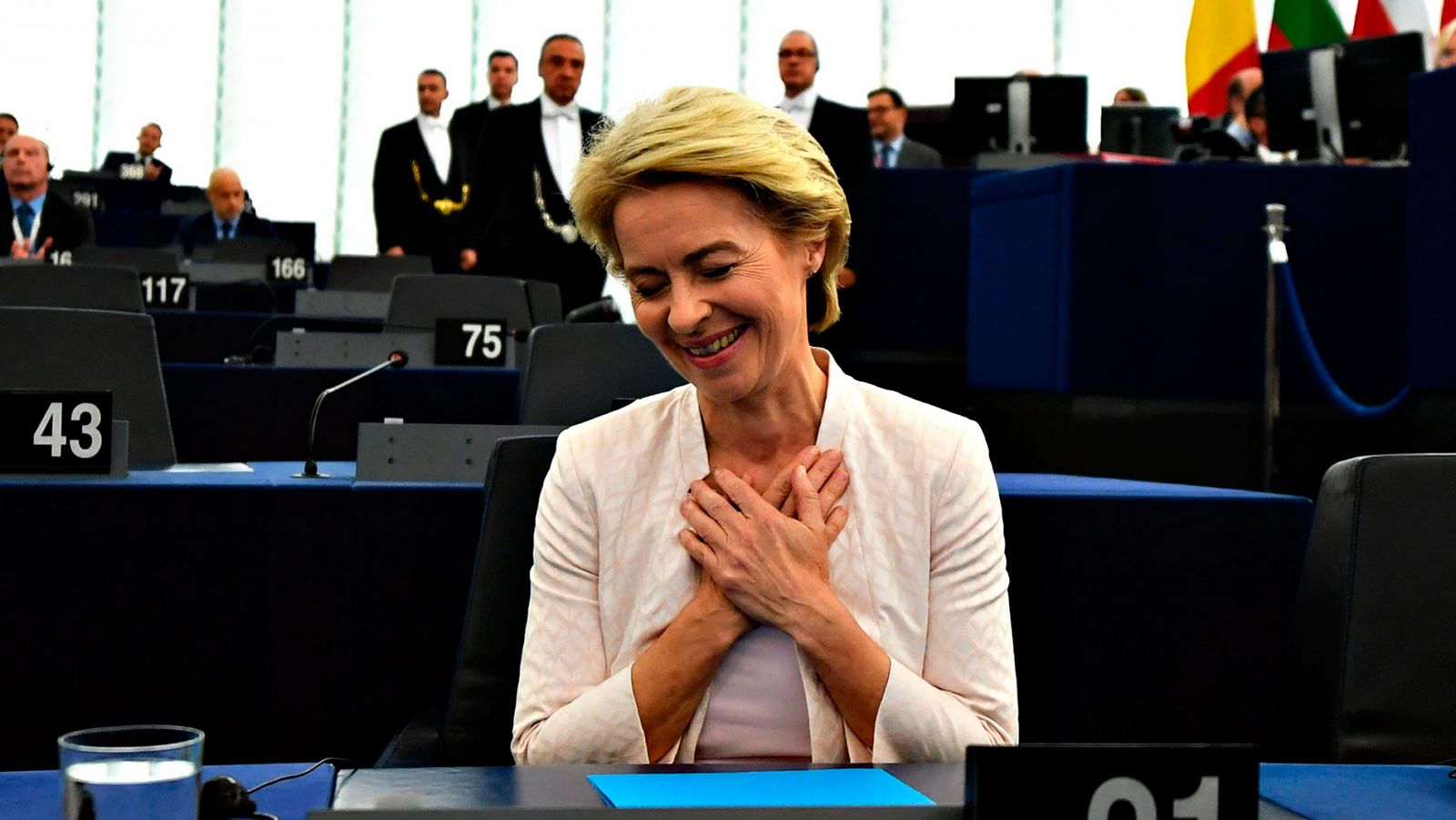 Comisión Europea - Von der Leyen, nueva presidenta de la Comisión Europea: "Es una gran responsabilidad  y mi trabajo empieza ahora"