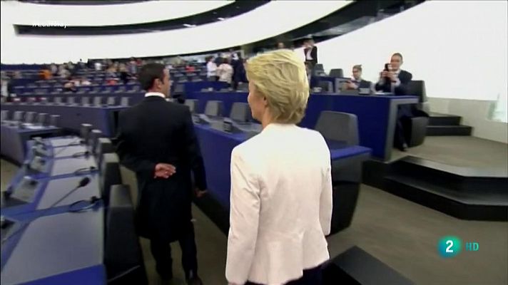 La 2 Noticias - Von der Leyen, primera mujer que preside la Comisión Europea
