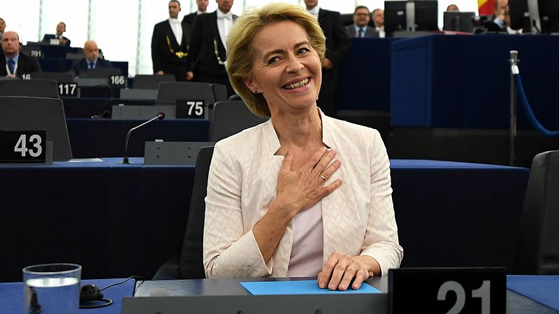 Ursula von der Leyen, elegida presidenta de la Comisión Europea