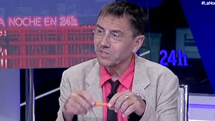 Monedero critica "la soberbia" de Pedro Sánchez