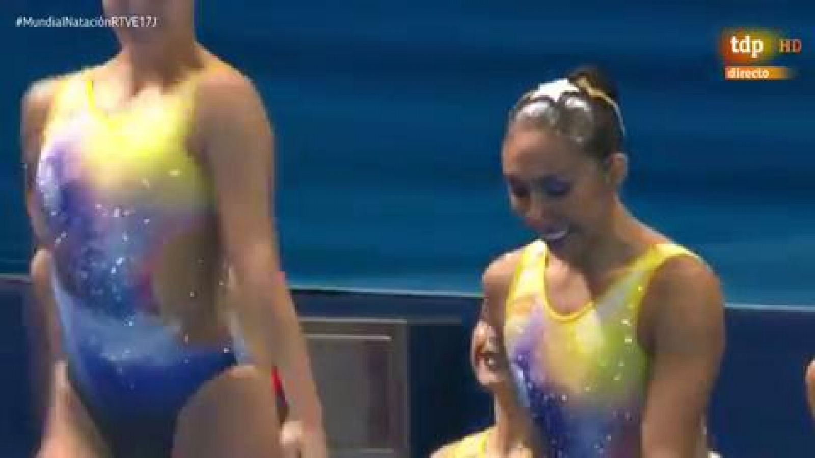 El equipo mexicano de natación artística ha conmemorado la llegada del hombre a la Luna en el Mundial de natación, al ejecutar un ejercicio dedicado al espacio en la preliminar de equipo libre.