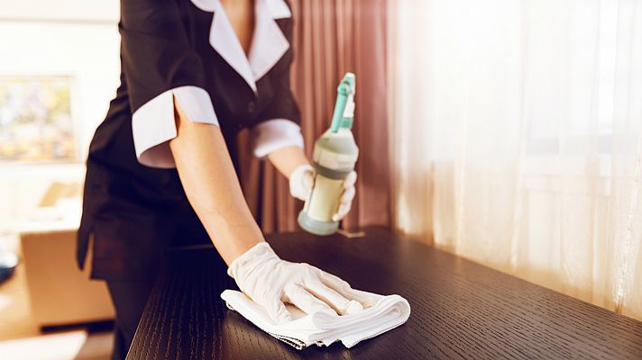 Descuentos en hoteles por renunciar al servicio de limpieza