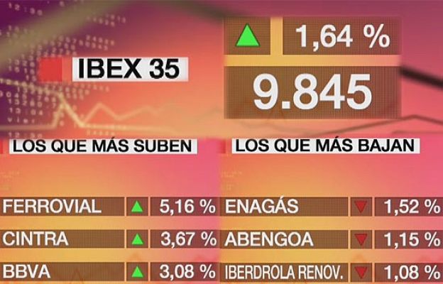 El Ibex registra su máximo anual