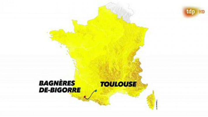 Tour 2019: Así es la etapa 12 entre Toulose y Bagnères de Bigorre (209.5km)