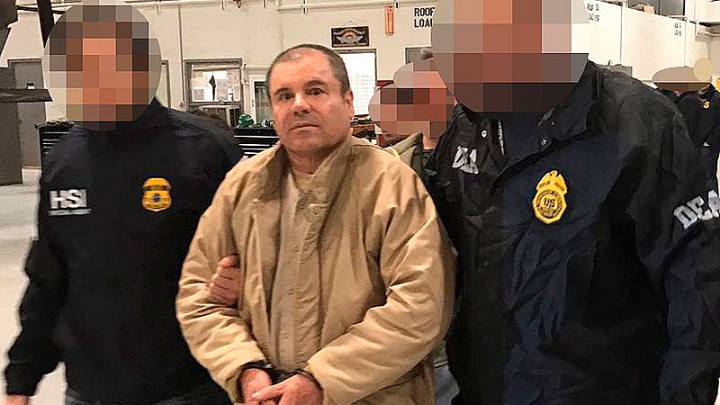 El Chapo, condenado a cadena perpetua por narcotráfico más 30 años adicionales de cárcel