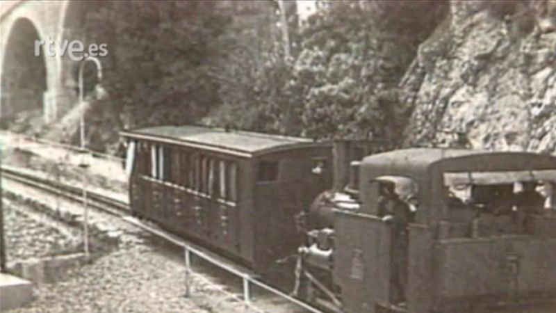 Arxiu TVE Catalunya - Trens de Catalunya - El cremallera de Montserrat