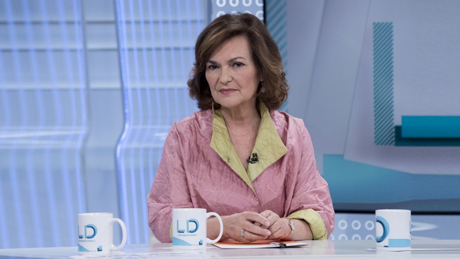 Los desayunos de TVE - Carmen Calvo, vicepresidenta del Gobierno en funciones