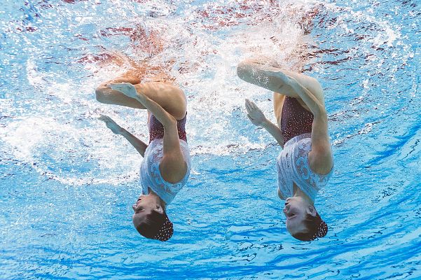  - Actuación de Ona Carbonell y Paula Ramírez en la final de dúo libre